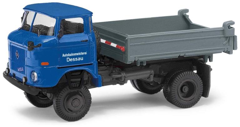 IFA W50 LA 3SK (Dreiseitenkipper) HD Bereifung Autobahnmeisterei Dessau
